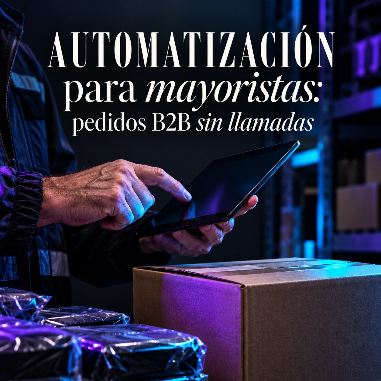 Automatización para mayoristas: pedidos B2B sin llamadas