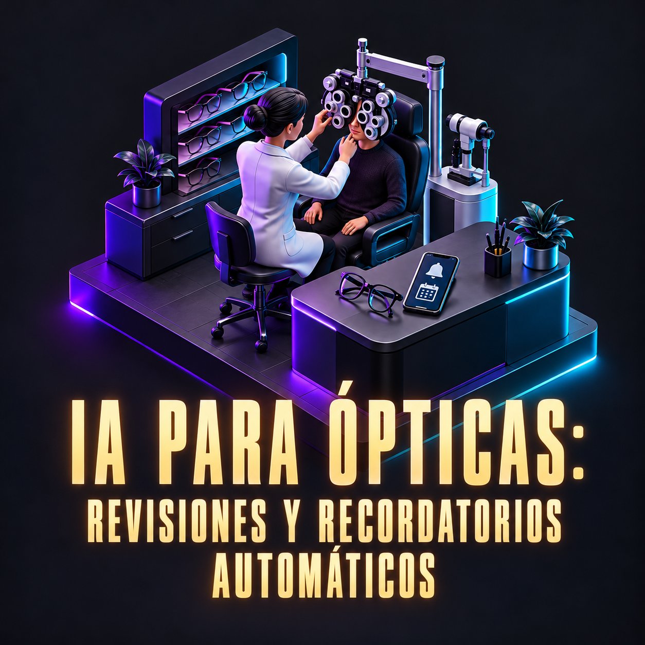 IA para ópticas: revisiones y recordatorios automáticos
